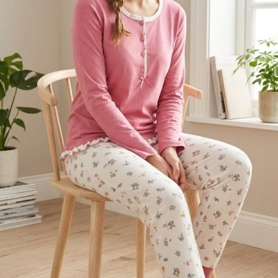 Pijama 100% Algodão Dotti Tam.S                                                Vários Modelos