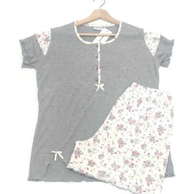 Pijama Calção 100% Alg. Dotty  Tam.XL                                              Vários Modelos