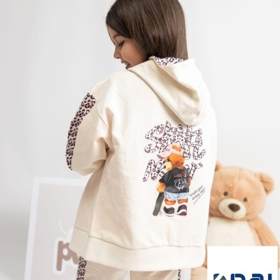 Fato Treino Pantalona 3 Peças  Urso Tigresa