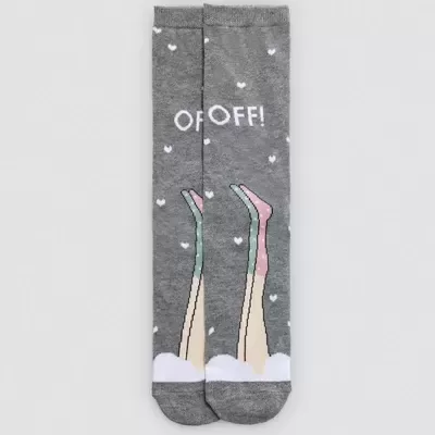 Meia Senhora Caixa 3 pares desenho Ysabel Mora12971