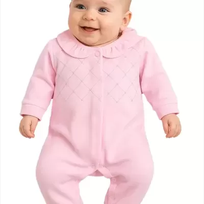 Babygrow Laminado Bordado Mna. e Mno.