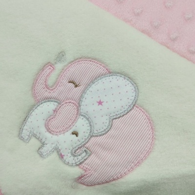 Manta Veludo Elefante