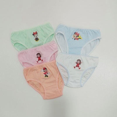 Cueca Algodão Menina (Pack 4)