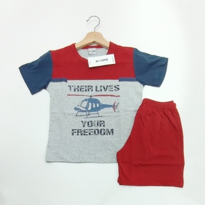 Pijama Calção Heli 100% Algodão