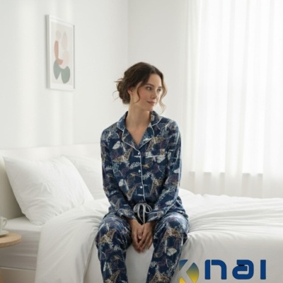 Pijama Camiseiro Cardado leve