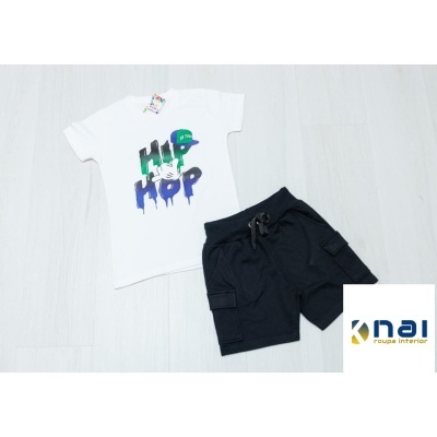 Conjunto Calção Hip Hop