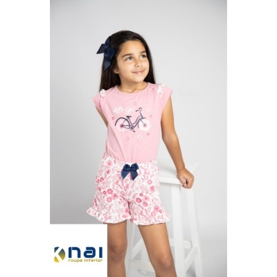 Conjunto Calção Florido