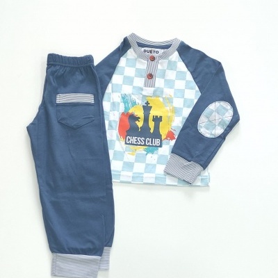Pijama 100% Algodão " Dueto-Xadrez"