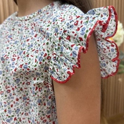 Conjunto Camisa Floral