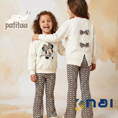 Conjunto Minnie Animal Print
