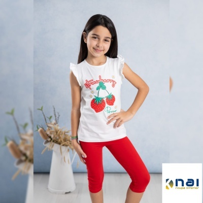 Conjunto Legging Morango