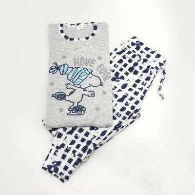 Pijama 100% Algodão Cardado - vários desenhos