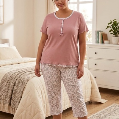 Pijama Corsário 100% Alg. Dotti Tam. (tam.2) 3XL   Vários Modelos