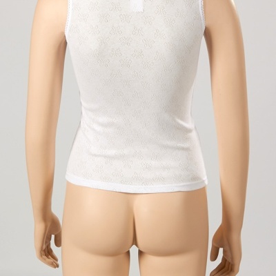 Camisola Interior Menina 100%Algodão(pack3)