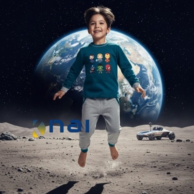 Pijama 100% Algodão Cardado Avengers