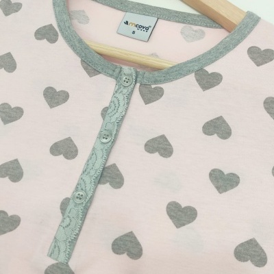 Pijama Meia Manga 100% Algodão