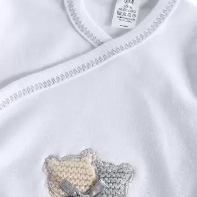 Body cardado " Ursinho Waffle " ( 2 Peças )