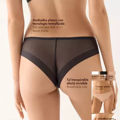 Cueca Brasileira Efeito Invisível YM 10187