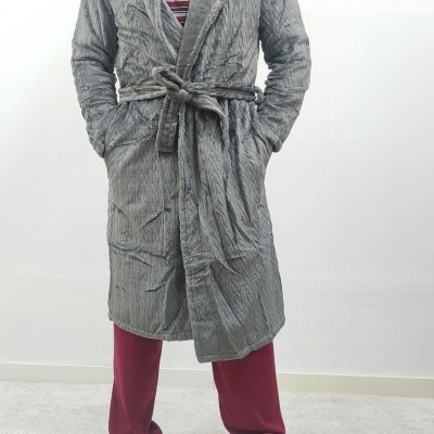 Robe Coralina Trabalhada de Trespasse