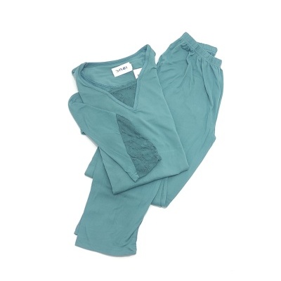 Pijama Renda Malha Modal