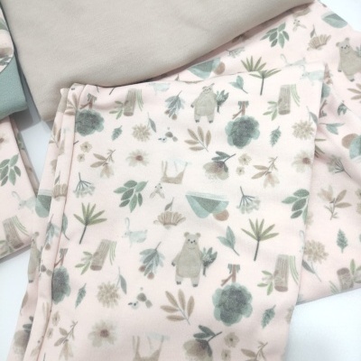 Pijama 100% Algodão Floresta (só L disp.)