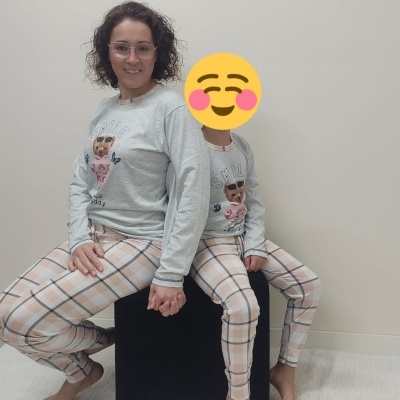 Pijama 100% Algodão Menina Ursinho