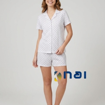 Pijama Camiseiro Mulher Pure