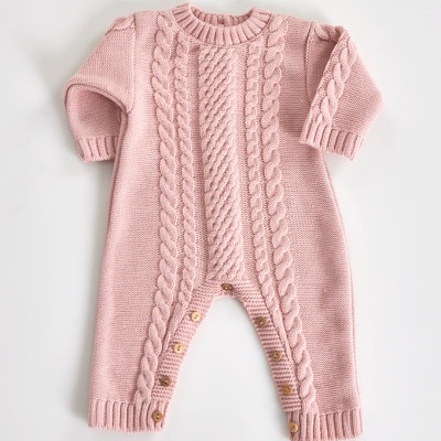 Macacão em Tricot para Bebé