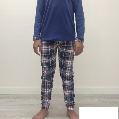 Pijama cardado 100% Algodão Adolescente Fred RS