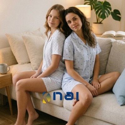 Pijama Camiseiro Mulher Pure