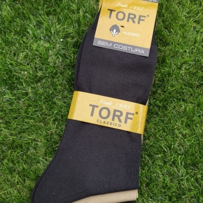 Meia 100% Algodão sem costura (Pack 3)