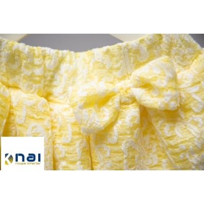 Conjunto Saia Folhos