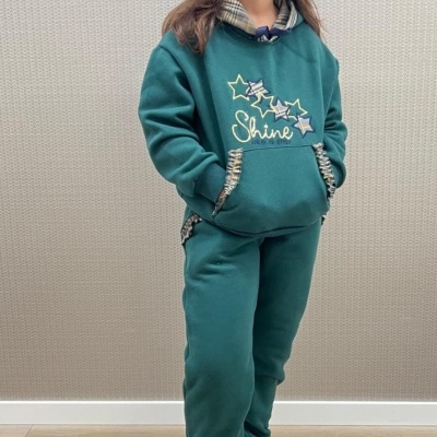 Fato Treino Capuz Xadrez