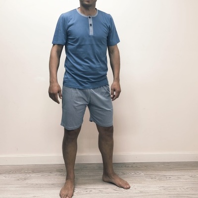 Pijama 100% algodão Calção