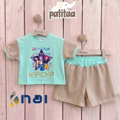 Conjunto Calção Rede K-Pop