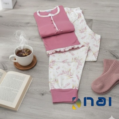 Pijama 100% Algodão Cardado  Dotti   Tam. 2 (3XL)