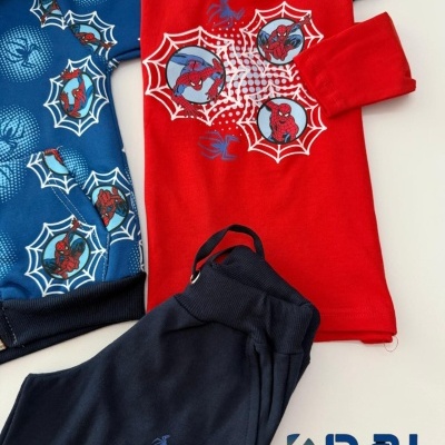 Fato Treino Homem Aranha (3peças)