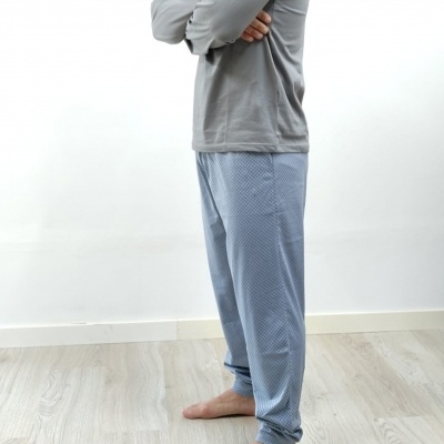 Pijama 100%Algodão c/botões