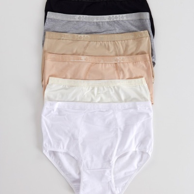 Cueca Alta Algodão Reforçada ( pack 3)