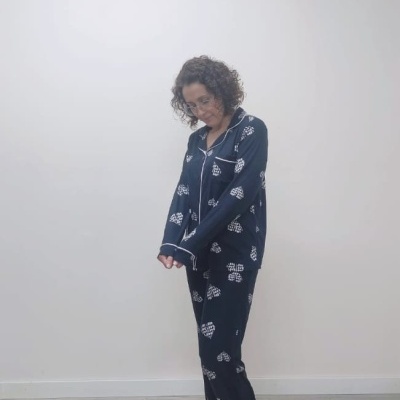 Pijama Camiseiro Coração