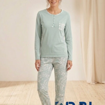 Pijama 100%  Algodão botões JM