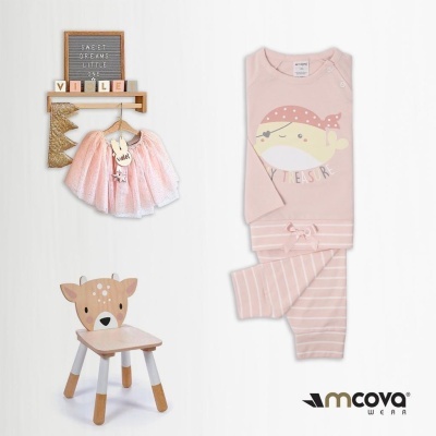 Pijama Bebé Calça 100%Algodão