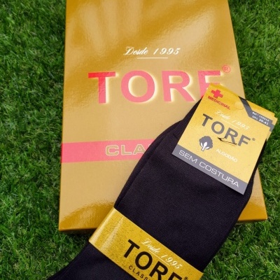 Meia 100% Algodão sem costura (Pack 3)