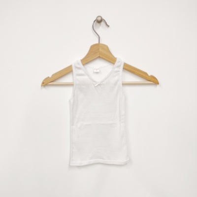 Camisola Interior Menina 100%Algodão(pack3)