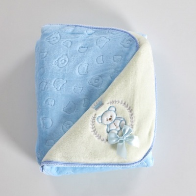 Manta Veludo Ursinho