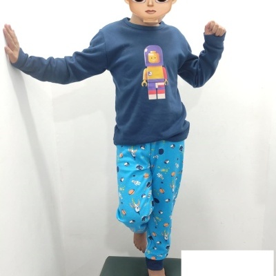 Pijama cardado 100% Algodão Lego