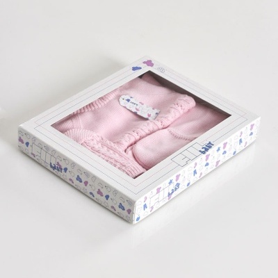 Conjunto Recém Nascido 100% Algodão 3 Peças