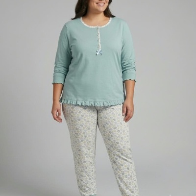 Pijama 100% Alg. Dotti  Tam. 2 (3XL)                                   Vários Modelos
