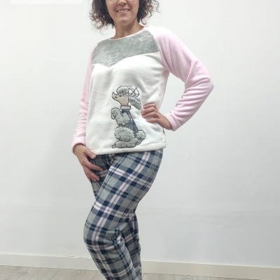 Pijama Coralina Pelúcia