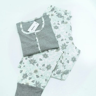 Pijama 100% Alg. Dotty  Tam. 2 (3XL)                                   Vários Modelos